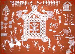 Warli Paintings, Maharashtra
